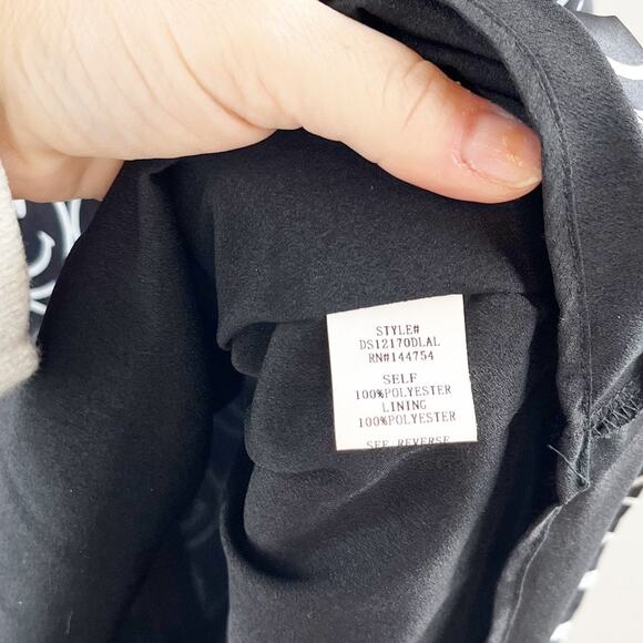 Dressed in Lala Original It Girl Slip Smiley Midi Skirt Current Mood Black M - Picture 5 of 5